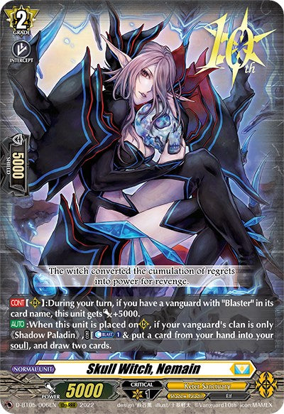 Skull Witch, Nemain (D-BT05/006EN) [Triumphant Return of the Brave Heroes] - PokeCharles PokeStore