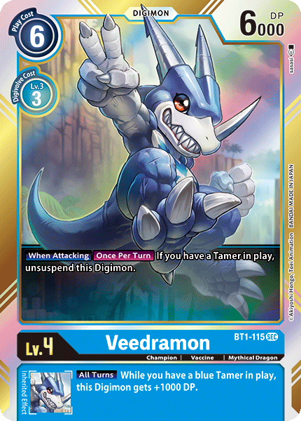 Veedramon [BT1-115] [Release Special Booster Ver.1.0] - PokeCharles PokeStore