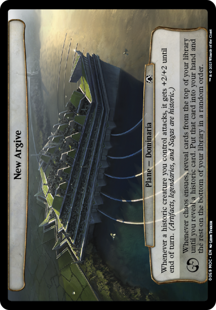 New Argive [March of the Machine Commander] - PokeCharles PokeStore