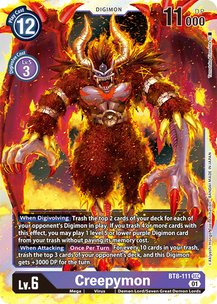Creepymon [BT8-111] [New Awakening] - PokeCharles PokeStore