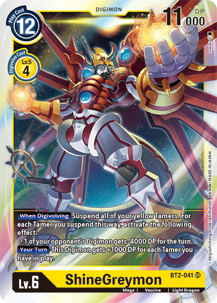 ShineGreymon [BT2-041] [Release Special Booster Ver.1.5] - PokeCharles PokeStore