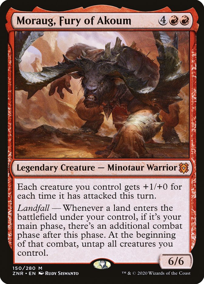 Moraug, Fury of Akoum [Zendikar Rising] - PokeCharles PokeStore