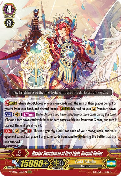 Master Swordsman of First Light, Gurguit Helios (V-SS09/030EN) [Revival Selection] - PokeCharles PokeStore