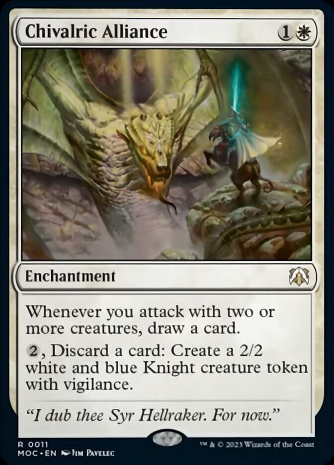 Chivalric Alliance [March of the Machine Commander] - PokeCharles PokeStore