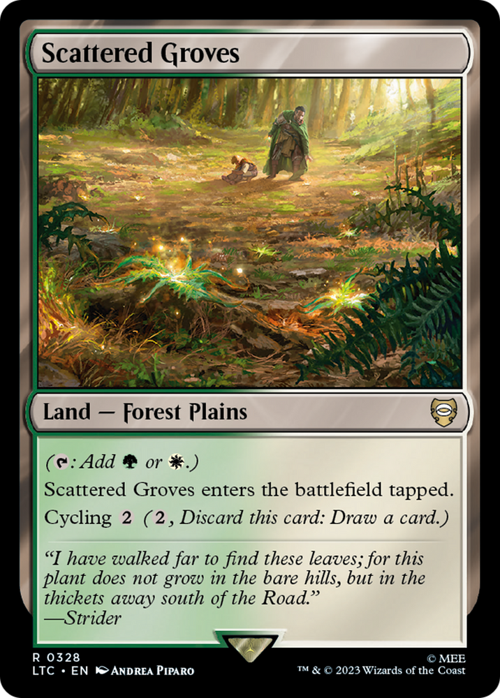 Scattered Groves [The Lord of the Rings: Tales of Middle-Earth Commander] - PokeCharles PokeStore