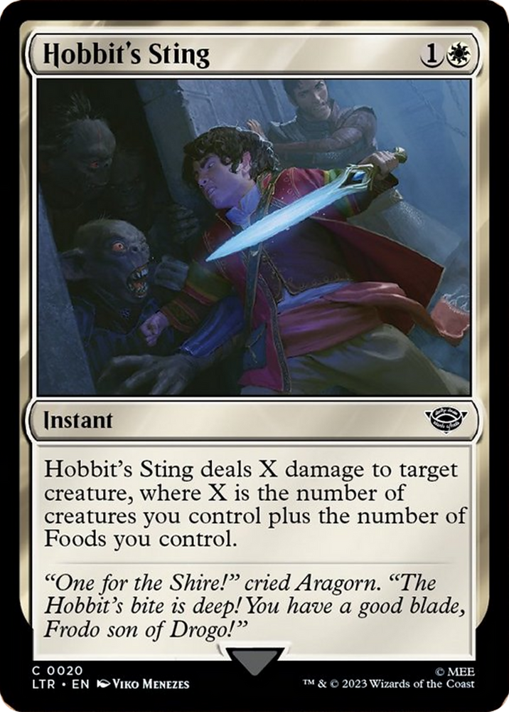 Hobbit's Sting [The Lord of the Rings: Tales of Middle-Earth] - PokeCharles PokeStore