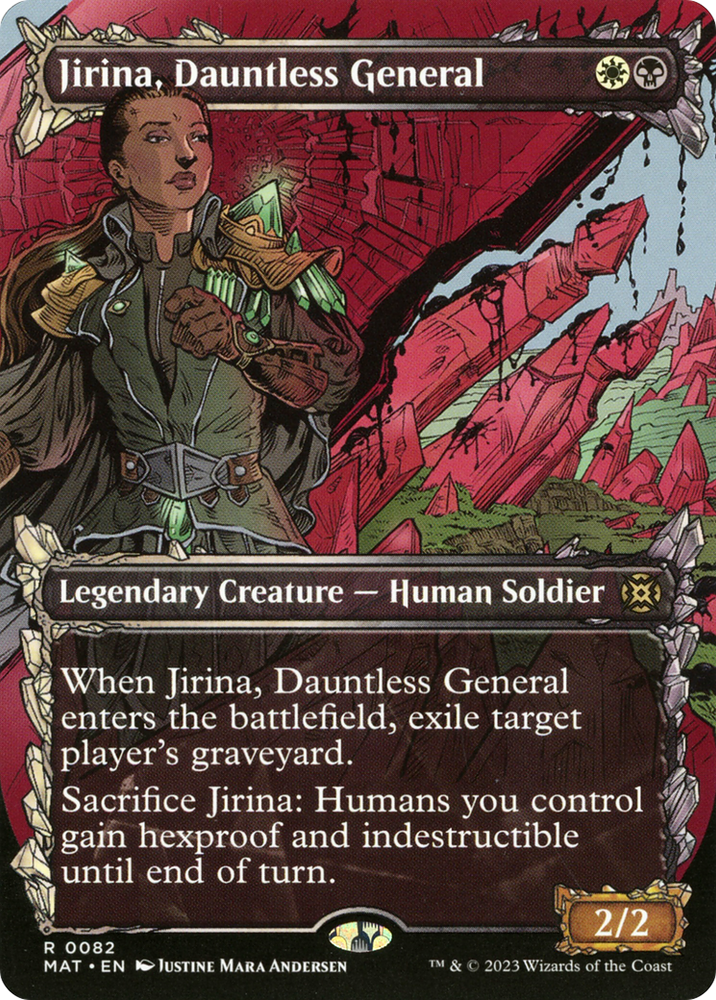 Jirina, Dauntless General (Showcase) [March of the Machine: The Aftermath] - PokeCharles PokeStore