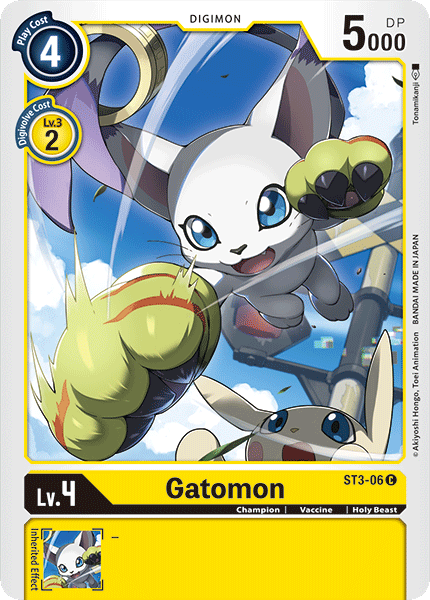Gatomon [ST3-06] [Starter Deck: Heaven's Yellow] - PokeCharles PokeStore