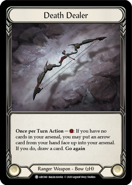 Death Dealer // Viserai, Rune Blood [U-ARC040 // U-ARC076] (Arcane Rising Unlimited)  Unlimited Normal - PokeCharles PokeStore