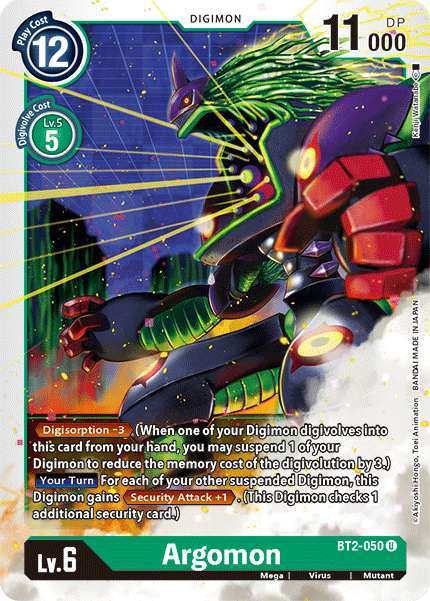 Argomon [BT2-050] [Release Special Booster Ver.1.5] - PokeCharles PokeStore