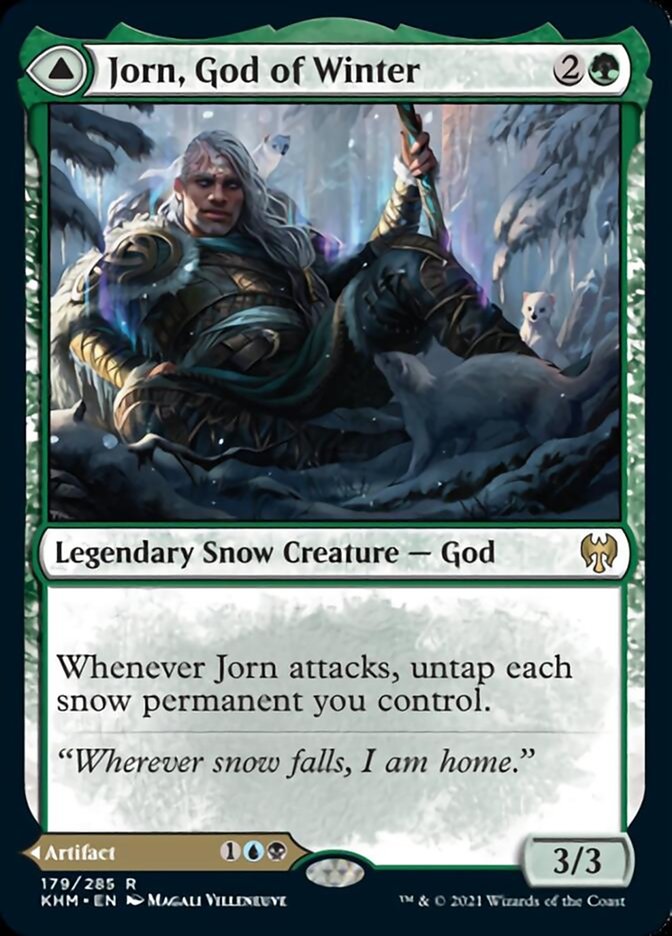 Jorn, God of Winter // Kaldring, the Rimestaff [Kaldheim] - PokeCharles PokeStore
