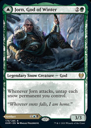 Jorn, God of Winter // Kaldring, the Rimestaff [Kaldheim] - PokeCharles PokeStore