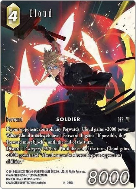 Cloud (Full Art) [Opus XIV: Crystal Abyss] - PokeCharles PokeStore