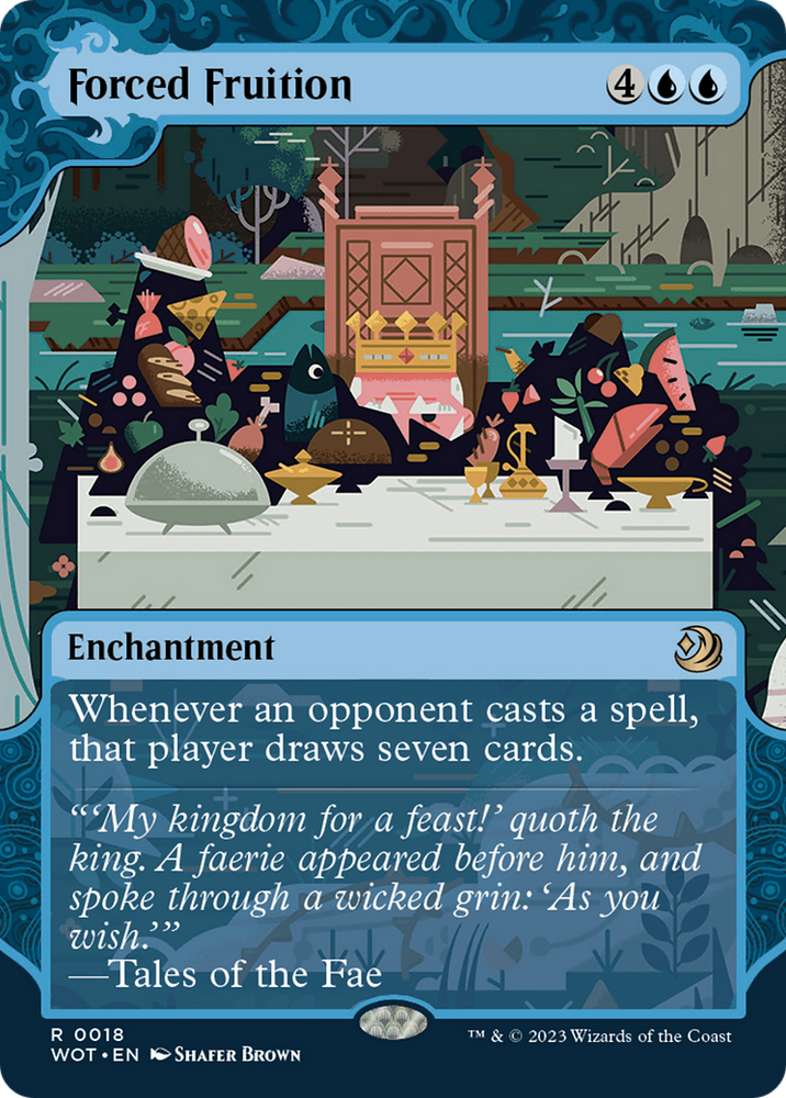 Forced Fruition [Wilds of Eldraine: Enchanting Tales] - PokeCharles PokeStore