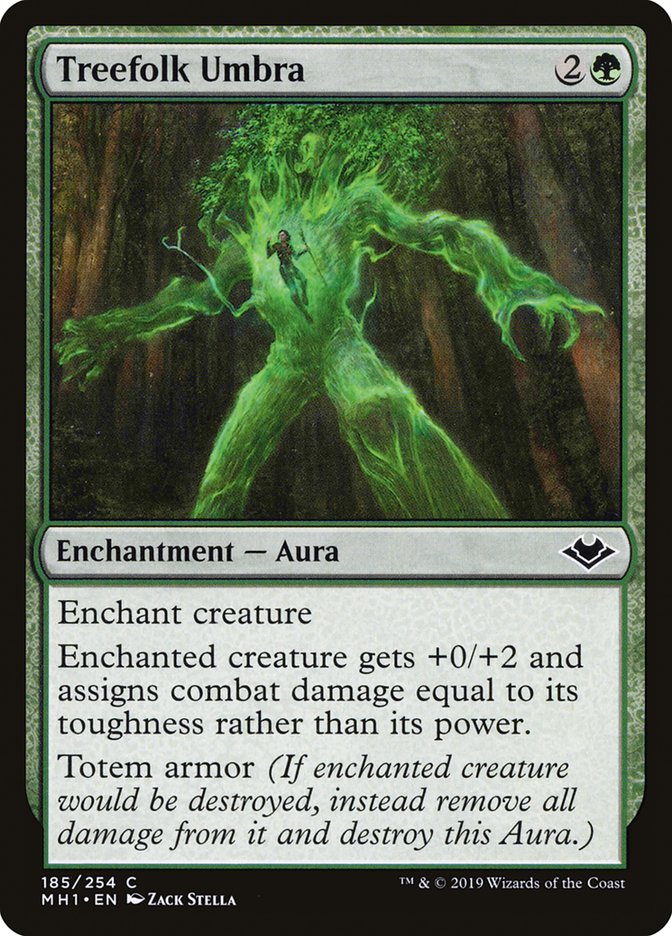 Treefolk Umbra [Modern Horizons] - PokeCharles PokeStore