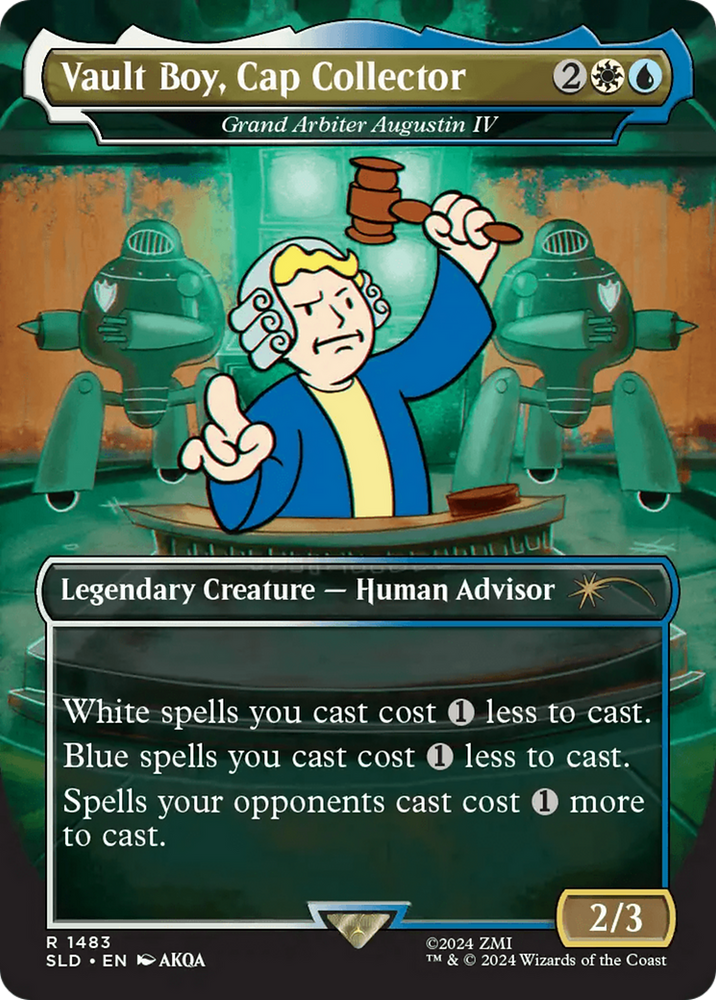 Vault Boy, Cap Collector - Grand Arbiter Augustin IV [Secret Lair Drop Series] - PokeCharles PokeStore