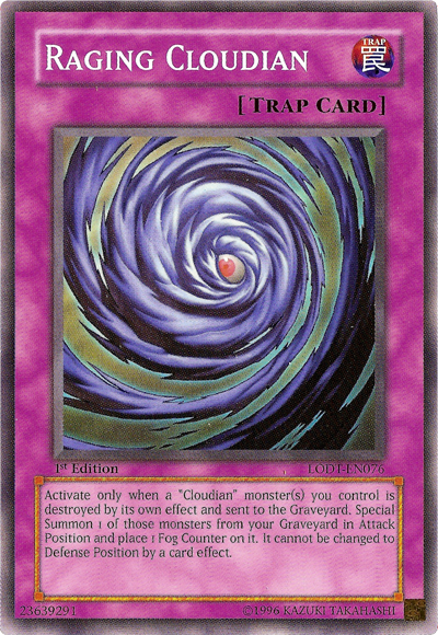 Raging Cloudian [LODT-EN076] Common - PokeCharles PokeStore