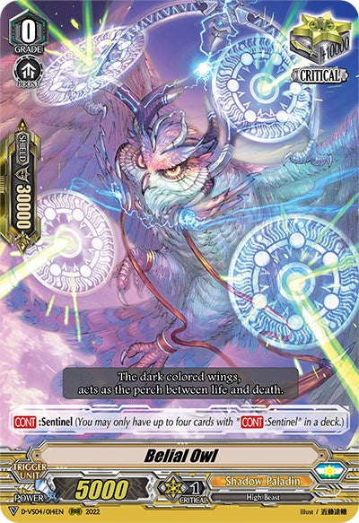 Belial Owl (D-VS04/014EN) [V Clan Collection Vol.4] - PokeCharles PokeStore