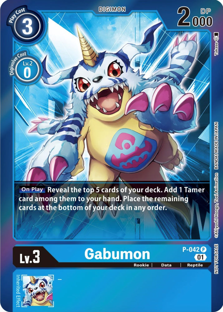 Gabumon [P-042] (Event Pack 4) [Promotional Cards] - PokeCharles PokeStore