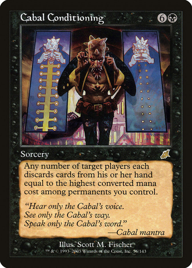Cabal Conditioning [Scourge] - PokeCharles PokeStore