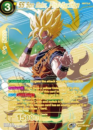 SS Son Goku, Final Sacrifice (SPR) (BT17-093) [Ultimate Squad] - PokeCharles PokeStore