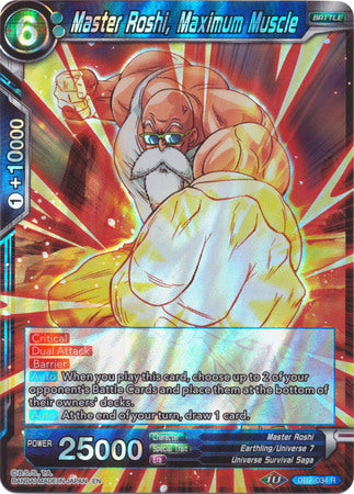 Master Roshi, Maximum Muscle (DB2-034) [Divine Multiverse] - PokeCharles PokeStore
