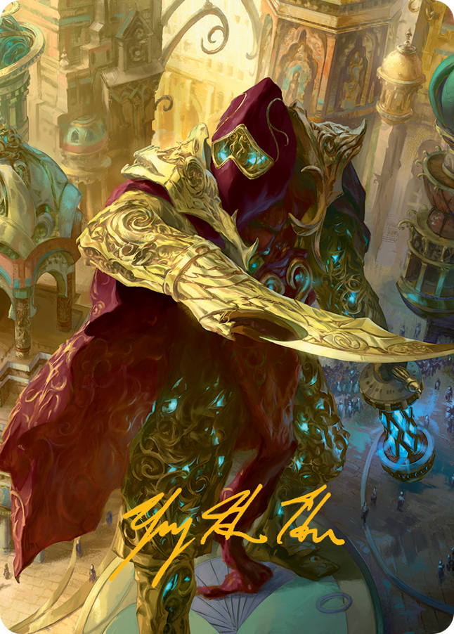Baral, Chief of Compliance Art Card (Gold-Stamped Signature) [March of the Machine Art Series] - PokeCharles PokeStore