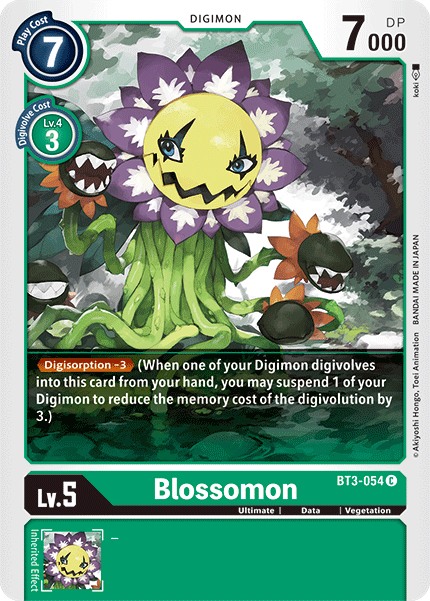 Blossomon [BT3-054] [Release Special Booster Ver.1.5] - PokeCharles PokeStore