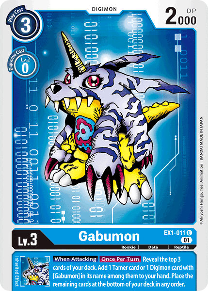 Gabumon [EX1-011] [Classic Collection] - PokeCharles PokeStore