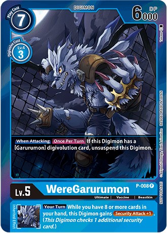WereGarurumon [P-008] (Gift Box 2022) [Promotional Cards] - PokeCharles PokeStore