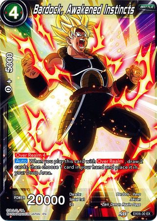 Bardock, Awakened Instincts (EX06-30) [Special Anniversary Set] - PokeCharles PokeStore