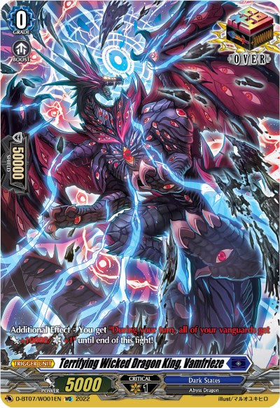 Terrifying Wicked Dragon King, Vamfrieze (D-BT07/WO01EN) [Raging Flames Against Emerald Storm] - PokeCharles PokeStore
