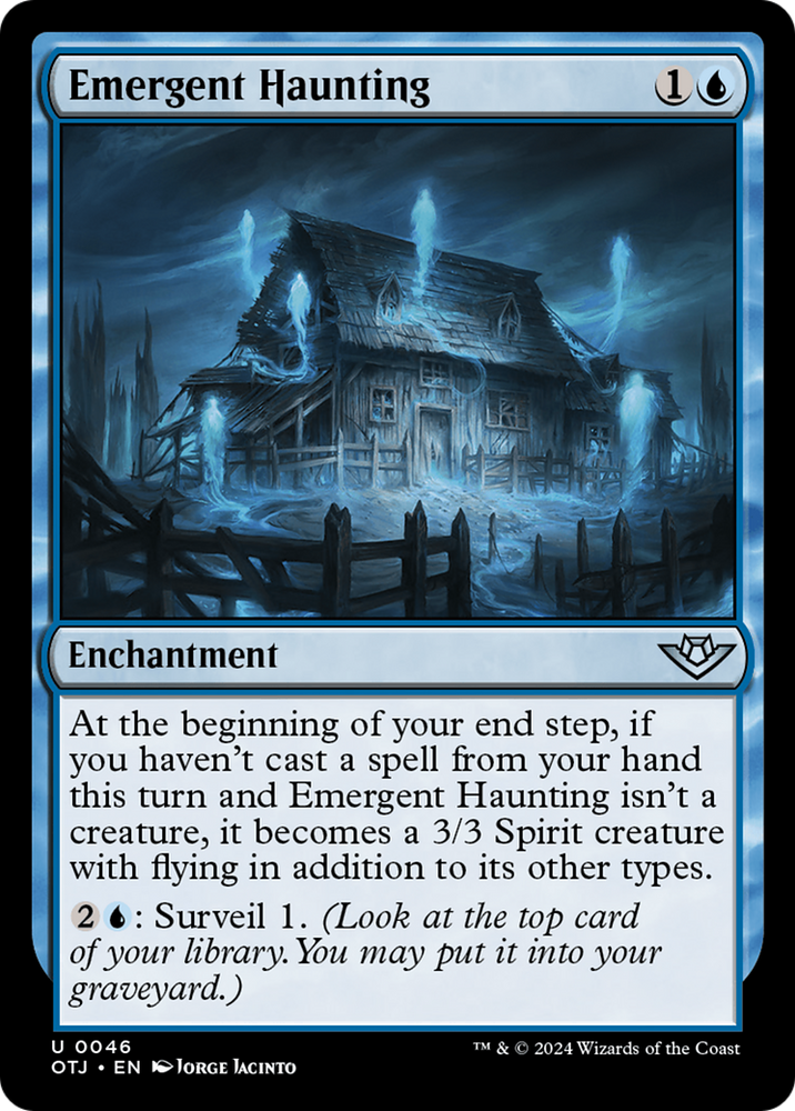 Emergent Haunting [Outlaws of Thunder Junction] - PokeCharles PokeStore