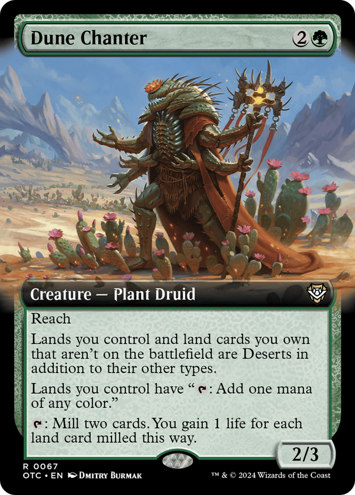 Dune Chanter (Extended Art) [Outlaws of Thunder Junction Commander] - PokeCharles PokeStore