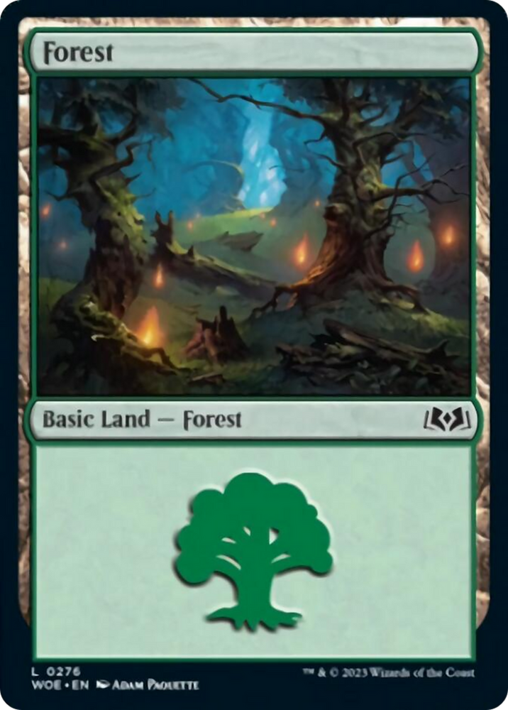 Forest (0276) [Wilds of Eldraine] - PokeCharles PokeStore