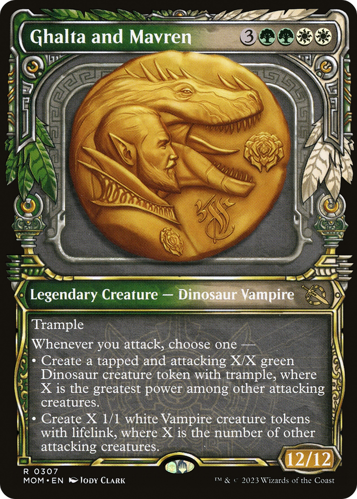 Ghalta and Mavren (Showcase Planar Booster Fun) [March of the Machine] - PokeCharles PokeStore