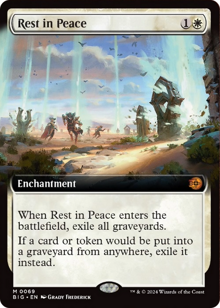 Rest in Peace (Extended Art) [Outlaws of Thunder Junction: The Big Score] - PokeCharles PokeStore