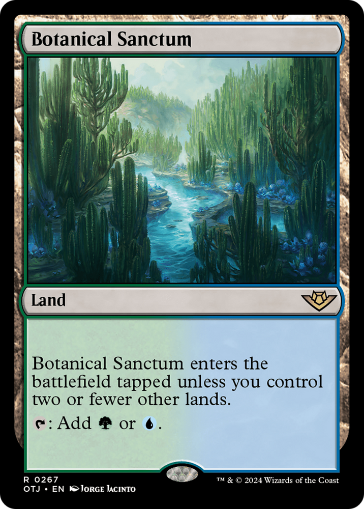 Botanical Sanctum [Outlaws of Thunder Junction] - PokeCharles PokeStore