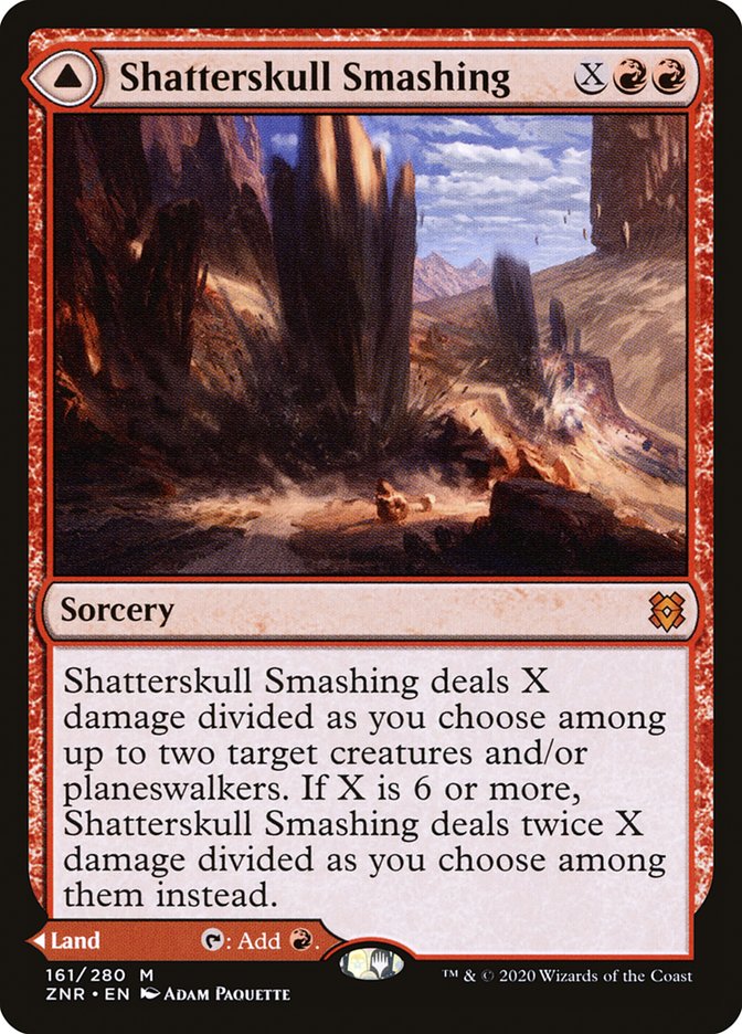 Shatterskull Smashing // Shatterskull, the Hammer Pass [Zendikar Rising] - PokeCharles PokeStore
