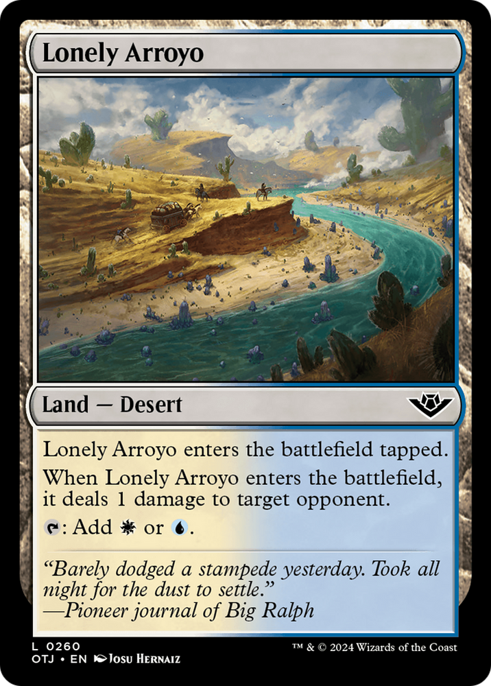 Lonely Arroyo [Outlaws of Thunder Junction] - PokeCharles PokeStore