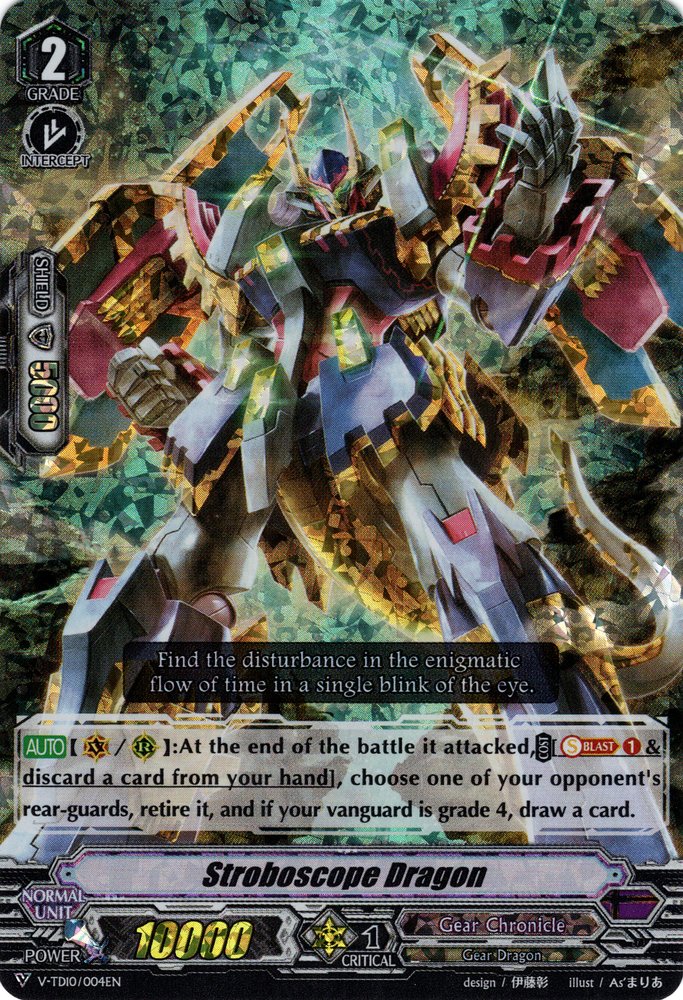 Stroboscope Dragon (Parallel Foil) (V-TD10/004EN) [Chronojet] - PokeCharles PokeStore