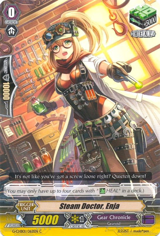 Steam Doctor, Enja (G-CHB01/062EN) [TRY3 NEXT] - PokeCharles PokeStore