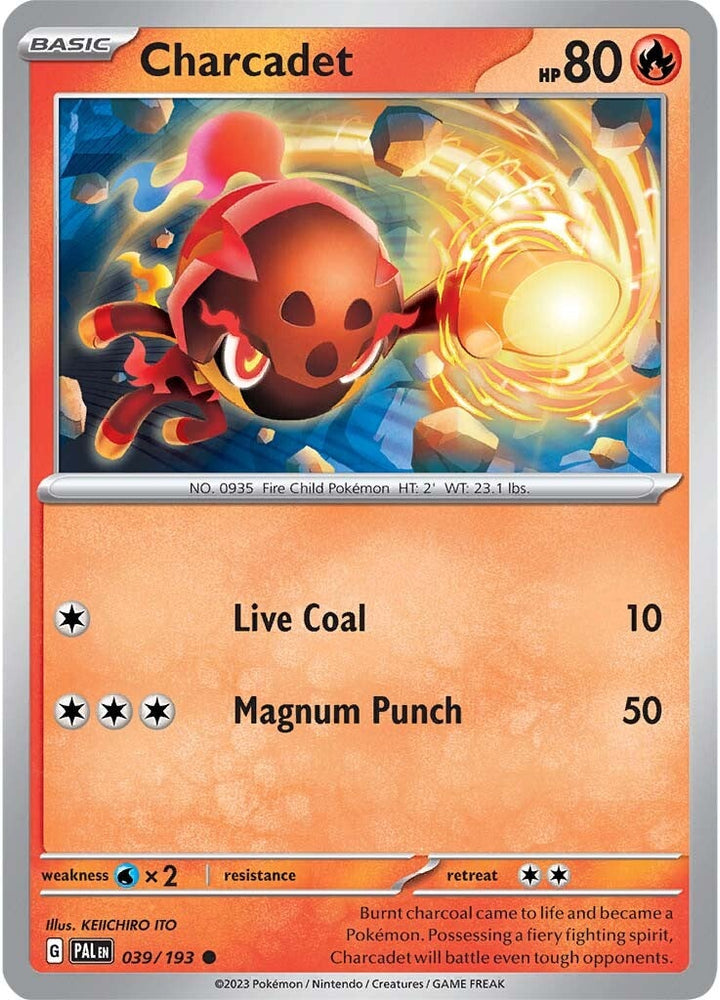 Charcadet (039/193) [Scarlet & Violet: Paldea Evolved] - PokeCharles PokeStore