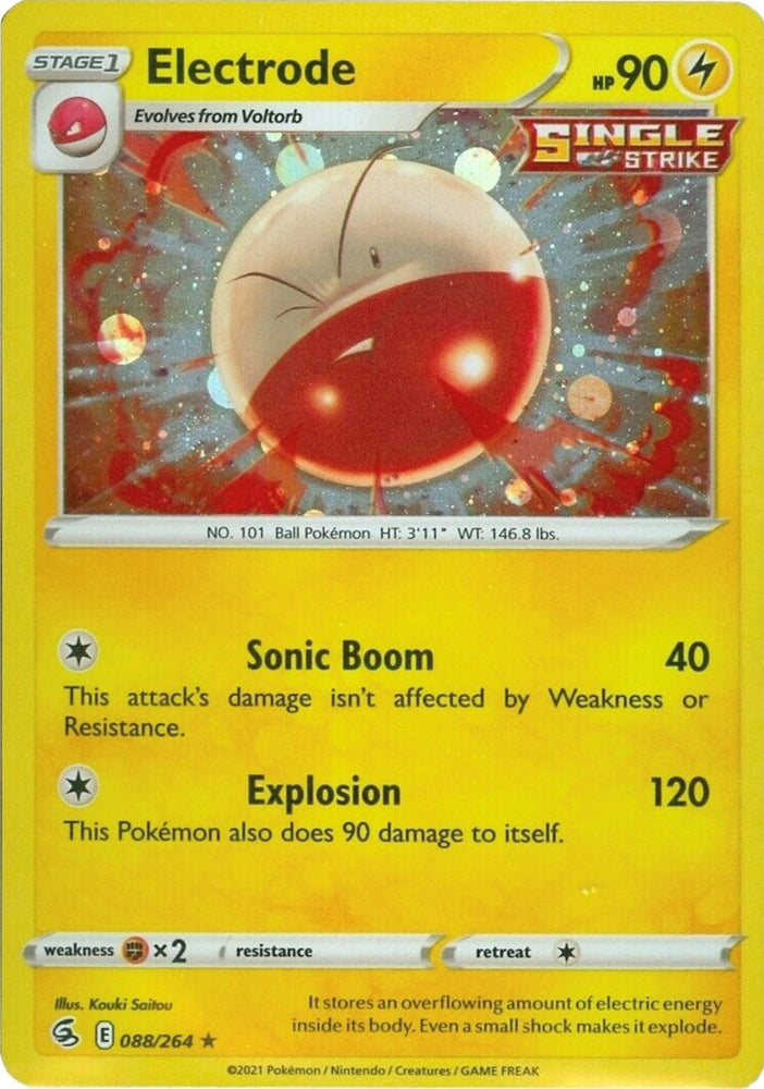 Electrode (088/264) (Cosmos Holo) [Sword & Shield: Fusion Strike] - PokeCharles PokeStore