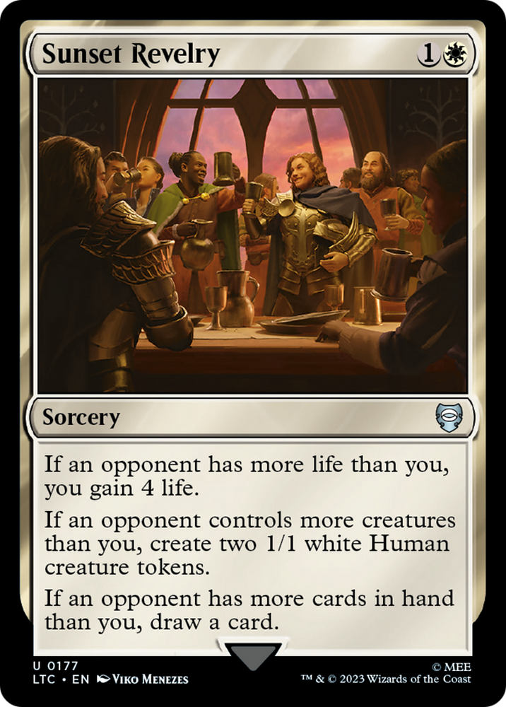 Sunset Revelry [The Lord of the Rings: Tales of Middle-Earth Commander] - PokeCharles PokeStore