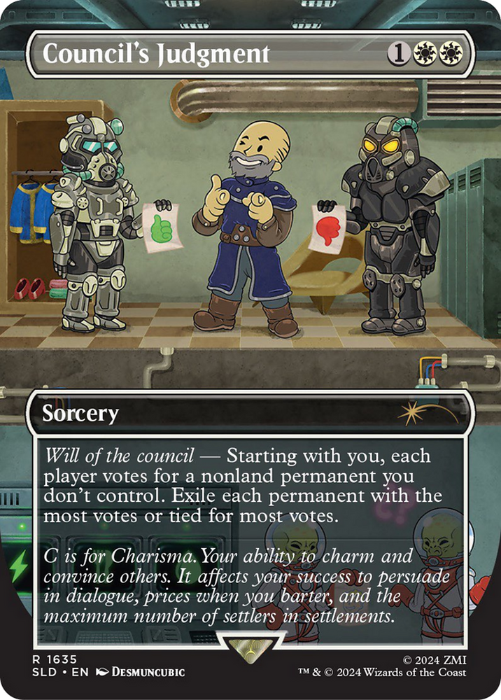 Council's Judgment (Rainbow Foil) [Secret Lair Drop Series] - PokeCharles PokeStore