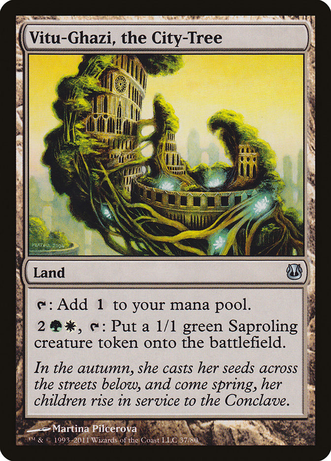 Vitu-Ghazi, the City-Tree [Duel Decks: Ajani vs. Nicol Bolas] - PokeCharles PokeStore