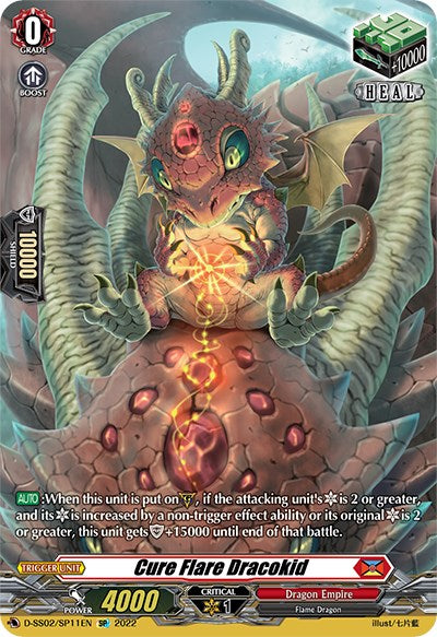 Cure Flare Dracokid (D-SS02/SP11EN) [Festival Collection 2022] - PokeCharles PokeStore