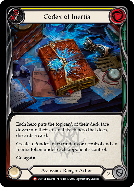 Codex of Inertia [OUT161] (Outsiders) - PokeCharles PokeStore