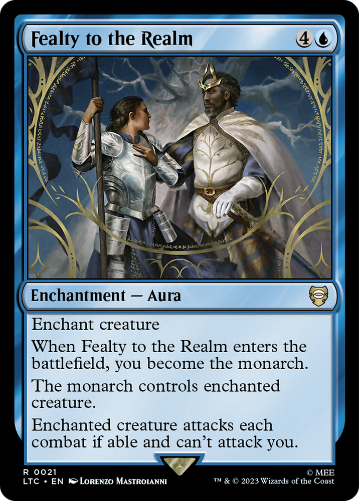 Fealty to the Realm [The Lord of the Rings: Tales of Middle-Earth Commander] - PokeCharles PokeStore